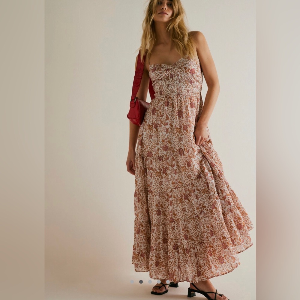 Sundrenched Printed Maxi Dress